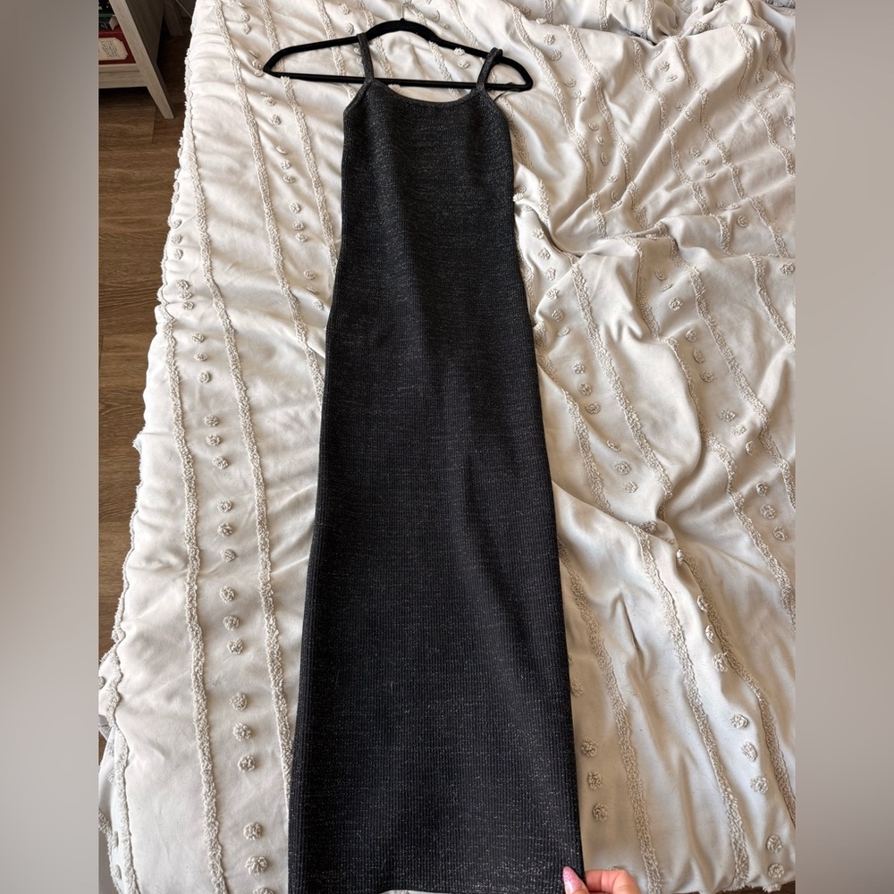 Sparkly thick knit dress NWT